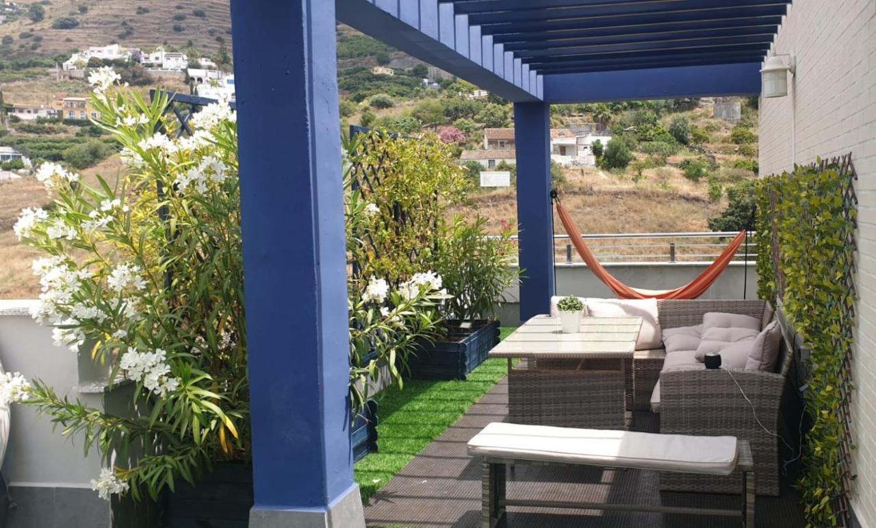 Atico 90M De Terraza, Jacuzzi Privado Y Cargador De Coche Electrico En Cabria, Almunecar Ngoại thất bức ảnh